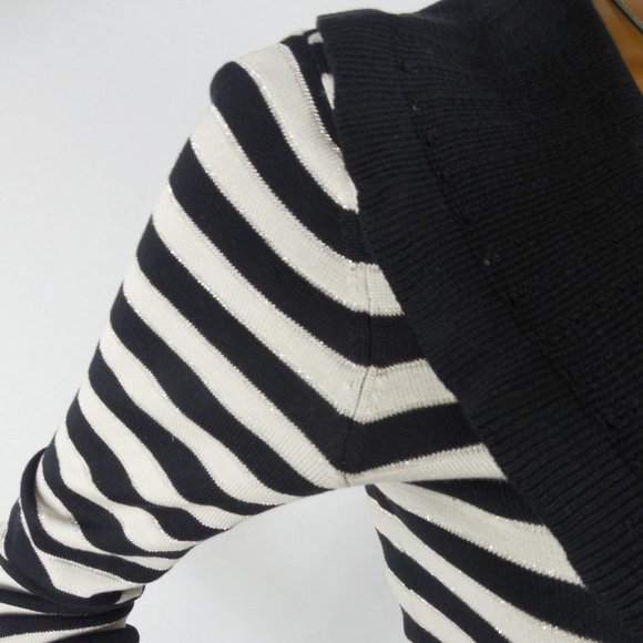 WHITE HOUSE BLACK MARKET M SILK Knit Cardigan - Picture 2 of 13